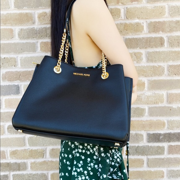 ‼️SALE‼️ 👜💕Michael Kors Tote Pink black - Picture 4 of 8